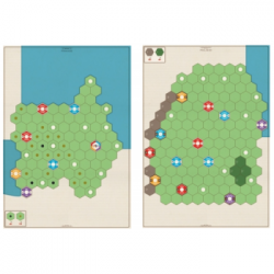 Age of Steam: France & Poland Maps (Inglés)