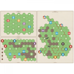 Age of Steam: New England/Pittsburgh & Switzerland Maps (Inglés)