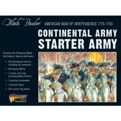 American War of Independence Continental Army Starter Set (Inglés)