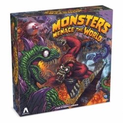 Avalon Hill juego de mesa Monsters Menace The World (Inglés)