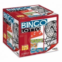 Bingo Bombo Metal Negro