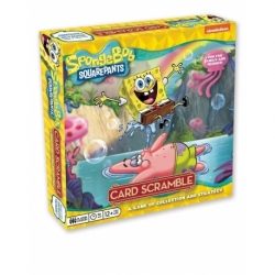 Bob Esponja Juego de Mesa Card Scramble (Inglés)