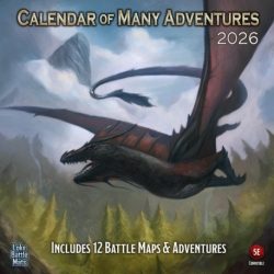 Calendar Of Many Adventures 2026 (Inglés)