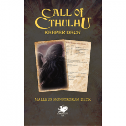 Call of Cthulhu RPG – The Malleus Monstrorum Keeper Deck (Inglés)
