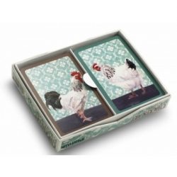 Chicken Art Playing Cards