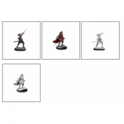 Critical Role Unpainted Miniatures: Half-Elf Paladin Xhorhas Female (2 Units)