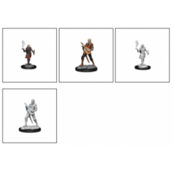Critical Role Unpainted Miniatures: Pallid Elf Rogue and Bard Male (2 Units)