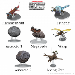D&D Icons of the Realms: Ship Scale – Asteroid Encounters
