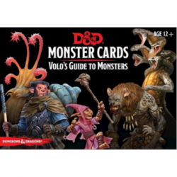 D&D Monster Cards – Volo’s Guide To Monsters (81 Cards) (Inglés)