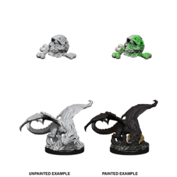 D&D Nolzur’s Marvelous Miniatures – Black Dragon Wyrmling (2 Units)