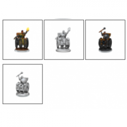 D&D Nolzur’s Marvelous Miniatures: Human Clerics (4 Units)