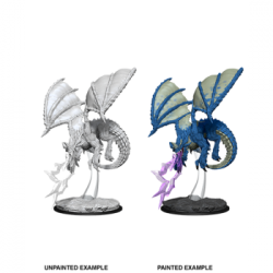 D&D Nolzur’s Marvelous Miniatures – Young Blue Dragon (6 Units)