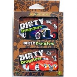 Dirty Dragsters: Blue & Orange Car Decks (Inglés)