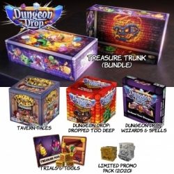 Dungeon Drop – Treasure Trunk Bundle (Inglés)