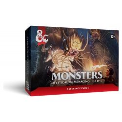 Dungeons & Dragons RPG Tarjetas de Referencia: Monstruos (Místicos y Amenazantes) (Inglés)