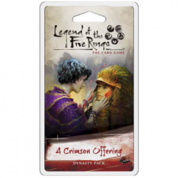 FFG – Legend of the Five Rings LCG: A Crimson Offering Dynasty Pack (Inglés)