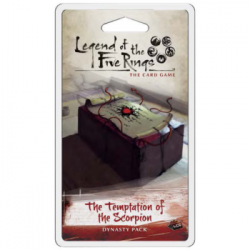 FFG – Legend of the Five Rings LCG: The Temptations of the Scorpion Dynasty Pack (Inglés)