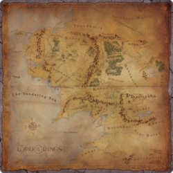 FFG – The Lord of the Rings: Journeys in Middle-Earth Gamemat