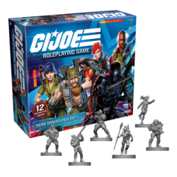 G.I. JOE RPG Hero Miniatures Set (Inglés)