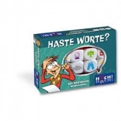Haste Worte – das wortreiche Würfelspiel Display (8 Spiele) (Alemán)