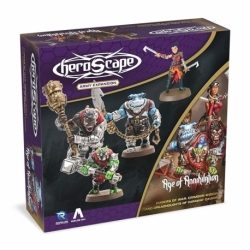 Heroscape expansión del ejército Embers of War: Crimson Widow & Dreadnoughts of Caraway Cavern (Inglés)