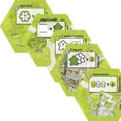 Keyflower Set de Losetas de Expansión (Español / Portugués)