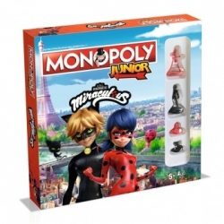 Monopoly – Junior Miraculous-Lady Bug & Cat Noir (Alemán)