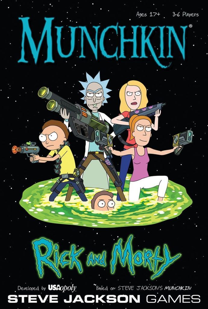 Munchkin: Rick and Morty (Inglés)