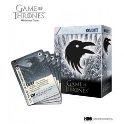 Night’s Watch Objective Card Pack – Game of Thrones Miniatures Game(Inglés)
