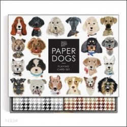 Paper Dogs Playing Card Set (Inglés)