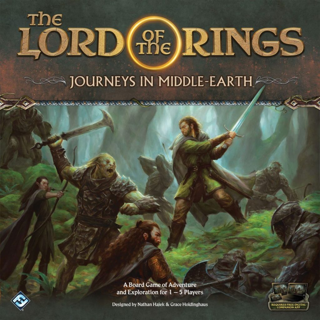 FFG – The Lord of the Rings: Journeys in Middle-Earth Board Game (Inglés)