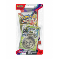PKM – Scarlet & Violet 1 Checklane Blister Display (16 Blister) (Inglés)