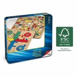 Parchis – Oca Madera Caja De Metal