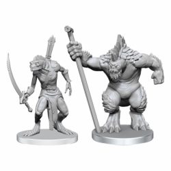 Pathfinder Deep Cuts Miniaturas sin pintar Xulgath Skirmisher & Stoneliege