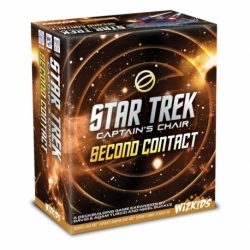Star Trek: Captain’s Chair Game Juego de Cartas Second Contact (Inglés)