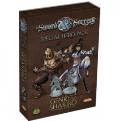 Sword & Sorcery – White/Black Monk (Genryu/Shakiko) Hero Pack (English)