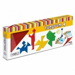 Tangram 4 Jugadores Madera