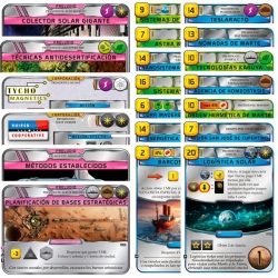 Terraforming Mars: Preludio 2 KickStarter promos