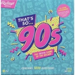 That’s So 90s Quiz (Inglés)