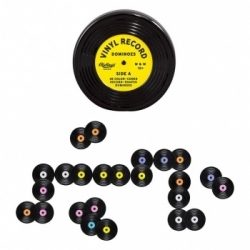 Vinyl Record Dominoes CDU of 6 (Inglés)