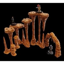 WarLock Tiles Expansion – Stalactites & Stalagmites