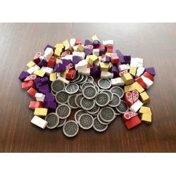 Wyrmspan: Upgrade Pack (Metal Coins & Wooden Resources)